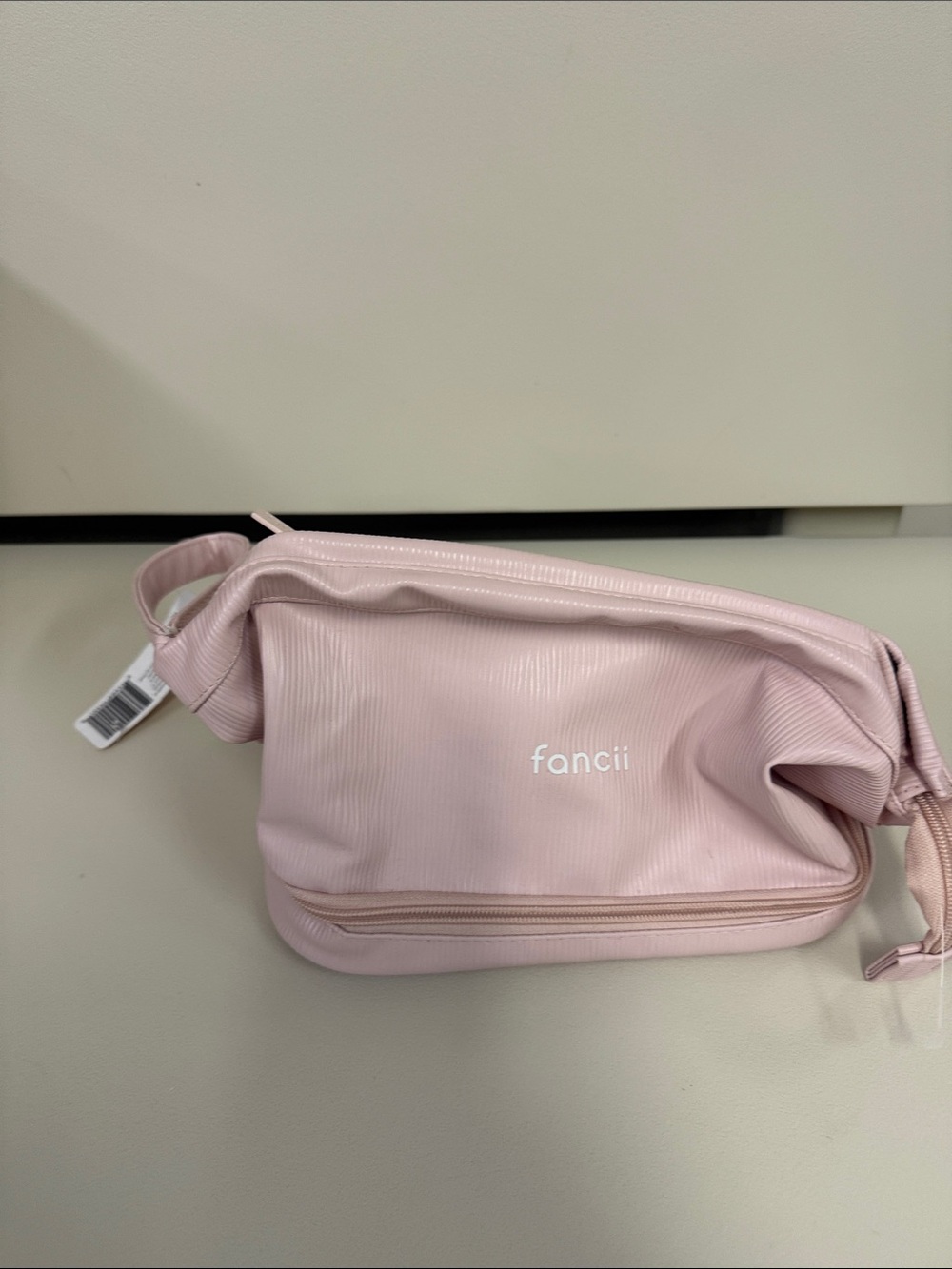 Fancii Pink Travel Cosmetic Bag
